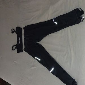 Running pants and camisole